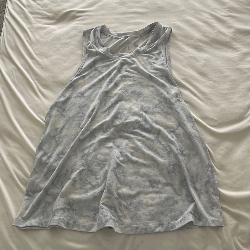 White marble, target, workout tank, size xs